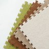 Детский мягкий пол с ковролином NEEU 60x60 см, серый 14