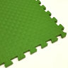 Мягкий пол, коврики-пазлы 100х100x1.4 см, зеленые