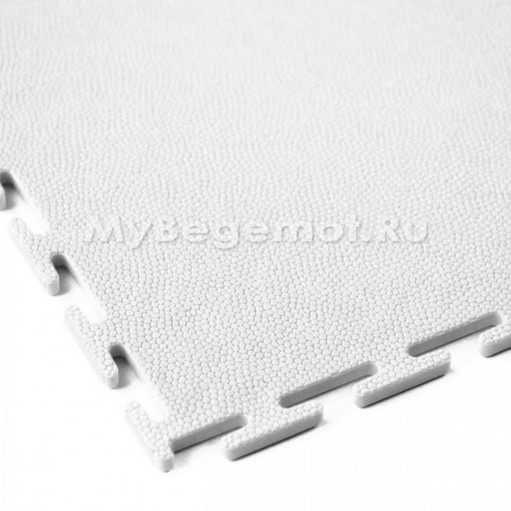 Модульное напольное ПВХ покрытие SENSOR BIT 5 мм, RAL 9003, белый.