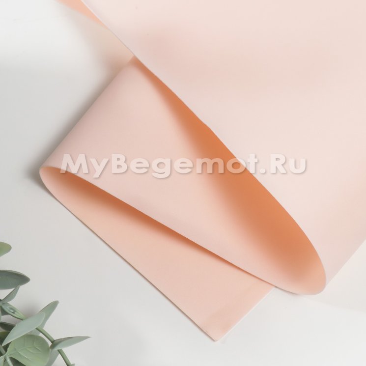 Иранский фоамиран 2 мм 1,2х50м, персиковый #108
